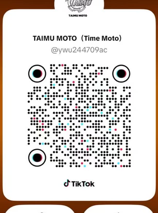 TIKTOK QR code for @taimumoto